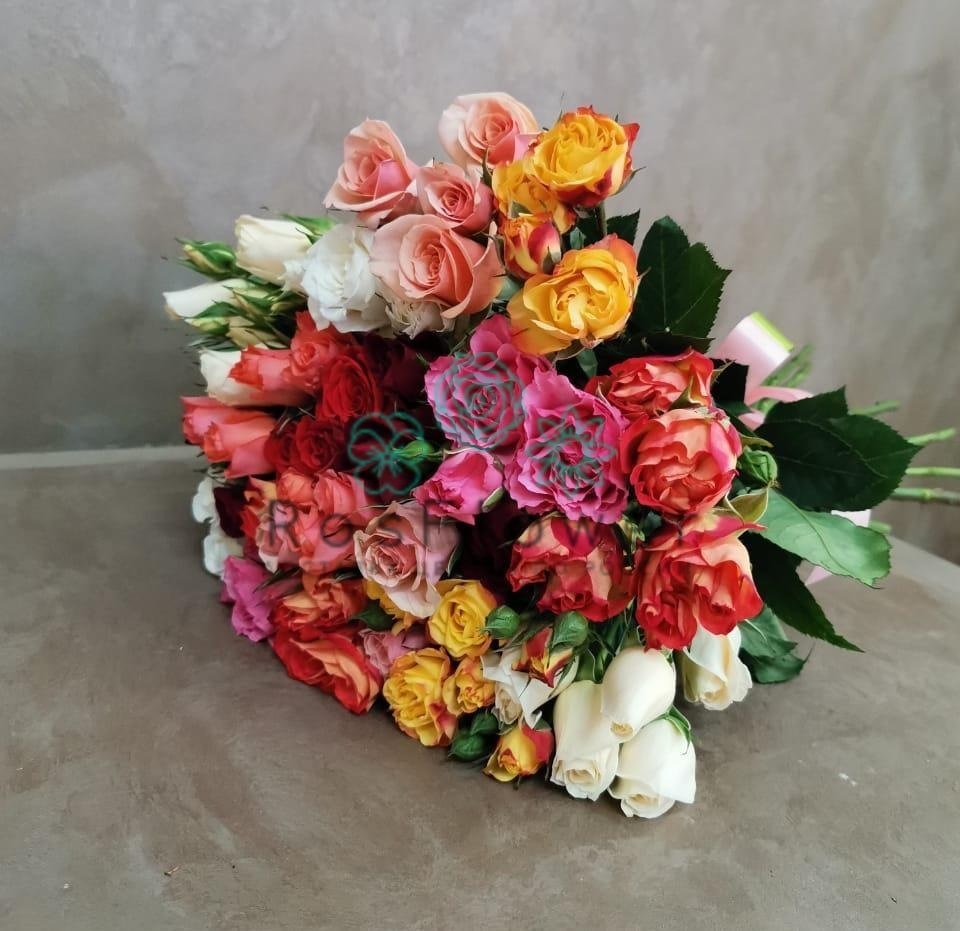 Букет цветов из: Розы в Михайловском Республика Северная Осетия - Алания