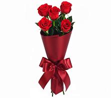 Букет 5 Красных роз Эдлесс Лав в Михайловском Республика Северная Осетия - Алания