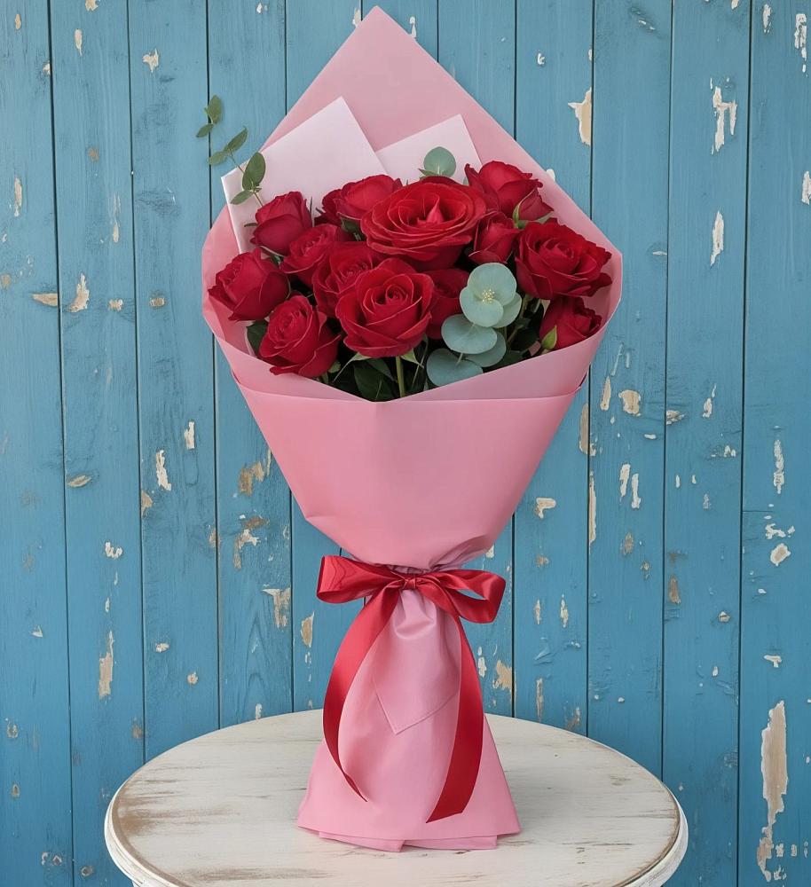 Букет цветов из: Розы в Михайловском Республика Северная Осетия - Алания