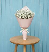 Букет цветов из:  Гипсофила в Михайловском Республика Северная Осетия - Алания