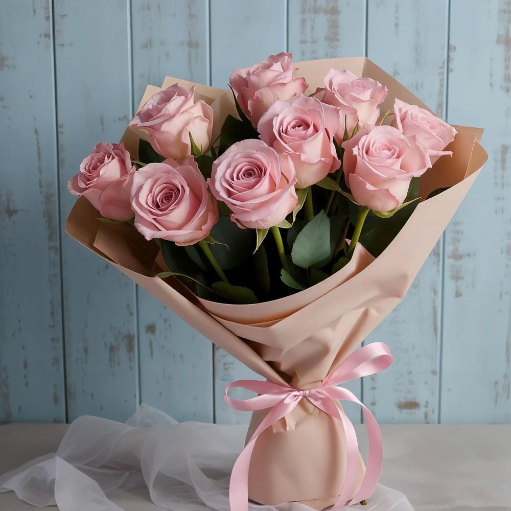 Букет цветов из: Розы в Михайловском Республика Северная Осетия - Алания