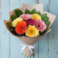 Букет цветов из:  Герберы #REPLACE_PRED# Михайловском Республика Северная Осетия - Алания