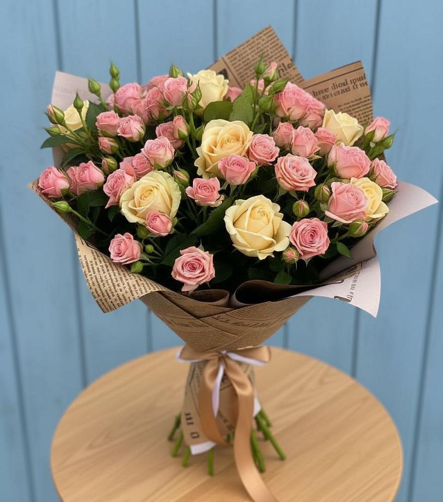 Букет цветов из: Розы в Михайловском Республика Северная Осетия - Алания