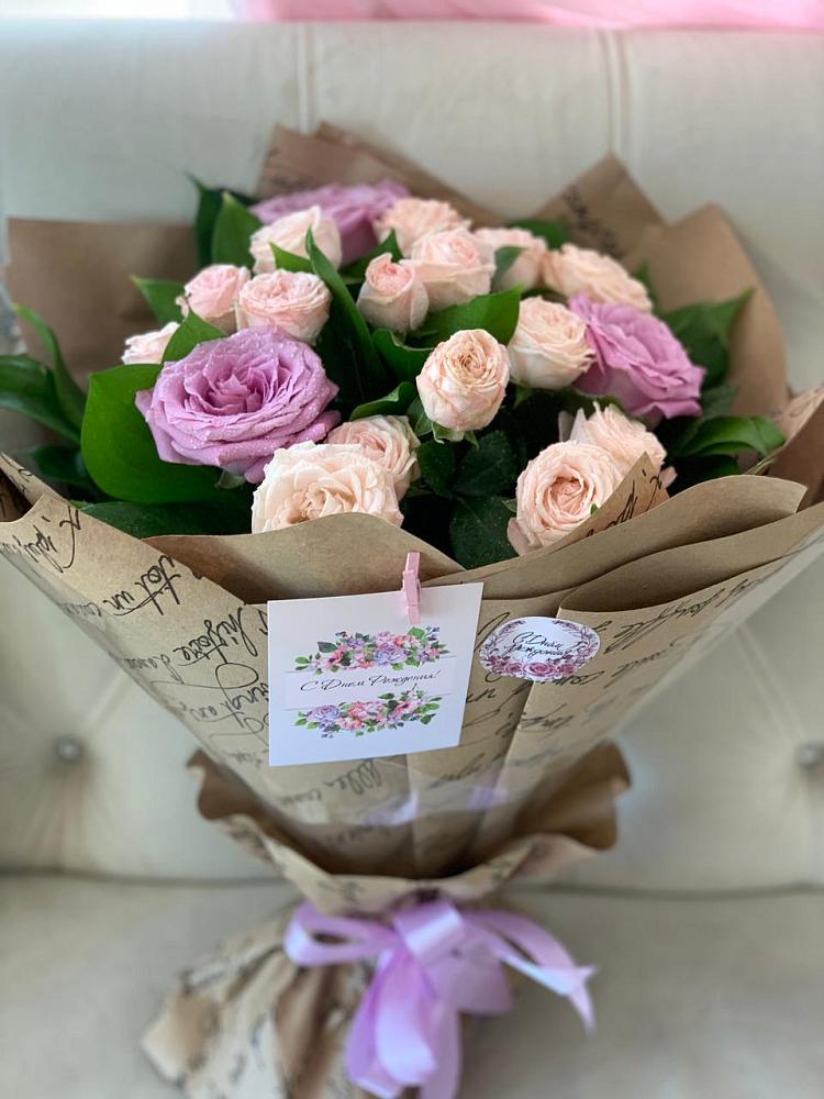 Букет цветов из: Розы в Михайловском Республика Северная Осетия - Алания