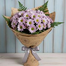 Букет цветов из:  Хризантемы #REPLACE_PRED# Михайловском Республика Северная Осетия - Алания
