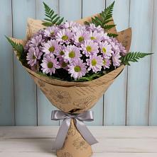 Букет цветов из:  Хризантемы в Михайловском Республика Северная Осетия - Алания