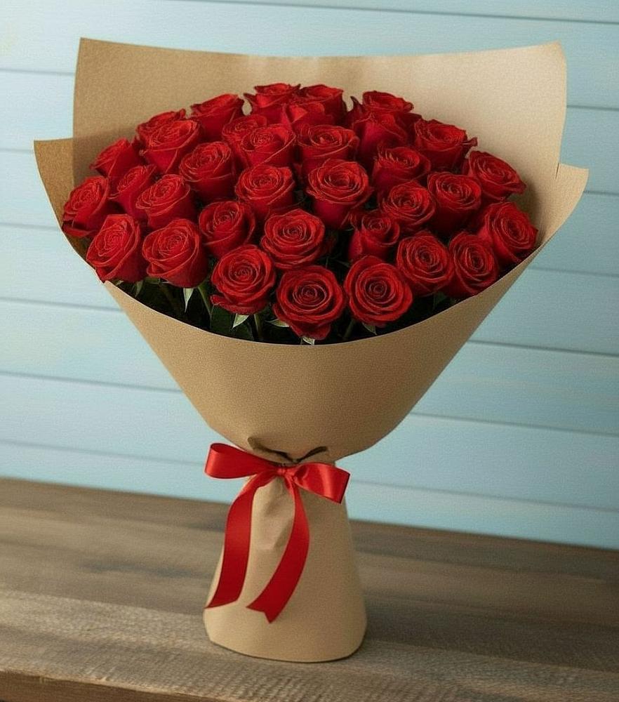 Букет Красные розы Милано в Михайловском Республика Северная Осетия - Алания