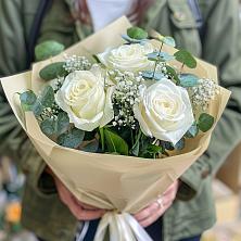 Букет Нежные грёзы в Михайловском Республика Северная Осетия - Алания Букет цветов из: Розы в Михайловском Республика Северная Осетия - Алания