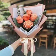 Букет цветов из:  Розы в Михайловском Республика Северная Осетия - Алания