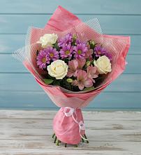 Букет цветов из:  Герберы в Михайловском Республика Северная Осетия - Алания
