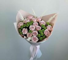 Букет цветов из:  Розы и Хризантемы #REPLACE_PRED# Михайловском Республика Северная Осетия - Алания