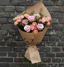 Букет цветов из:  Розы в Михайловском Республика Северная Осетия - Алания