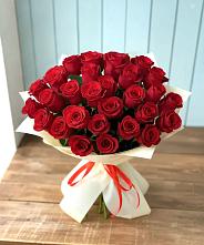 Букет 29 Красных роз в Михайловском Республика Северная Осетия - Алания