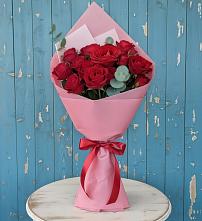 Букет цветов из:  Розы в Михайловском Республика Северная Осетия - Алания