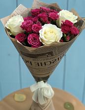 Букет цветов из:  Розы #REPLACE_PRED# Михайловском Республика Северная Осетия - Алания