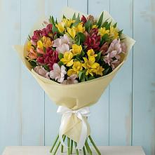 Букет цветов из:  Альстромерии в Михайловском Республика Северная Осетия - Алания