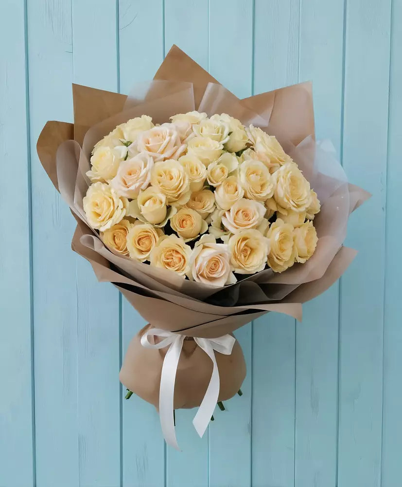 Букет Кремовое облако в Михайловском Республика Северная Осетия - Алания