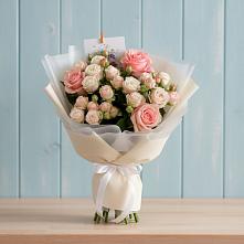 Букет цветов из:  Розы в Михайловском Республика Северная Осетия - Алания