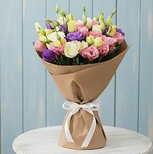Букет цветов из:  Лизиантусы #REPLACE_PRED# Михайловском Республика Северная Осетия - Алания