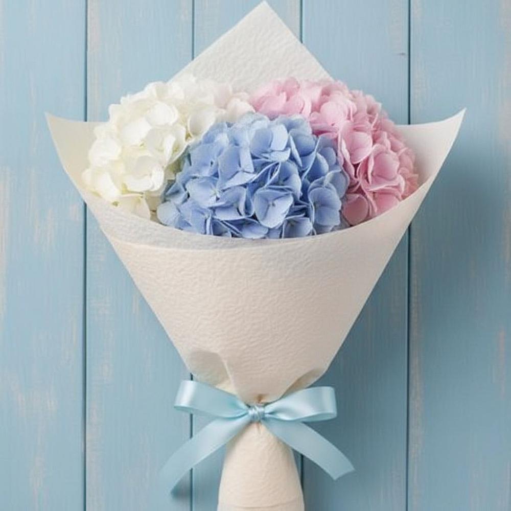 Букет цветов из: Гортензия в Михайловском Республика Северная Осетия - Алания