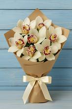 Букет цветов из:  Орхидеи и Розы в Михайловском Республика Северная Осетия - Алания